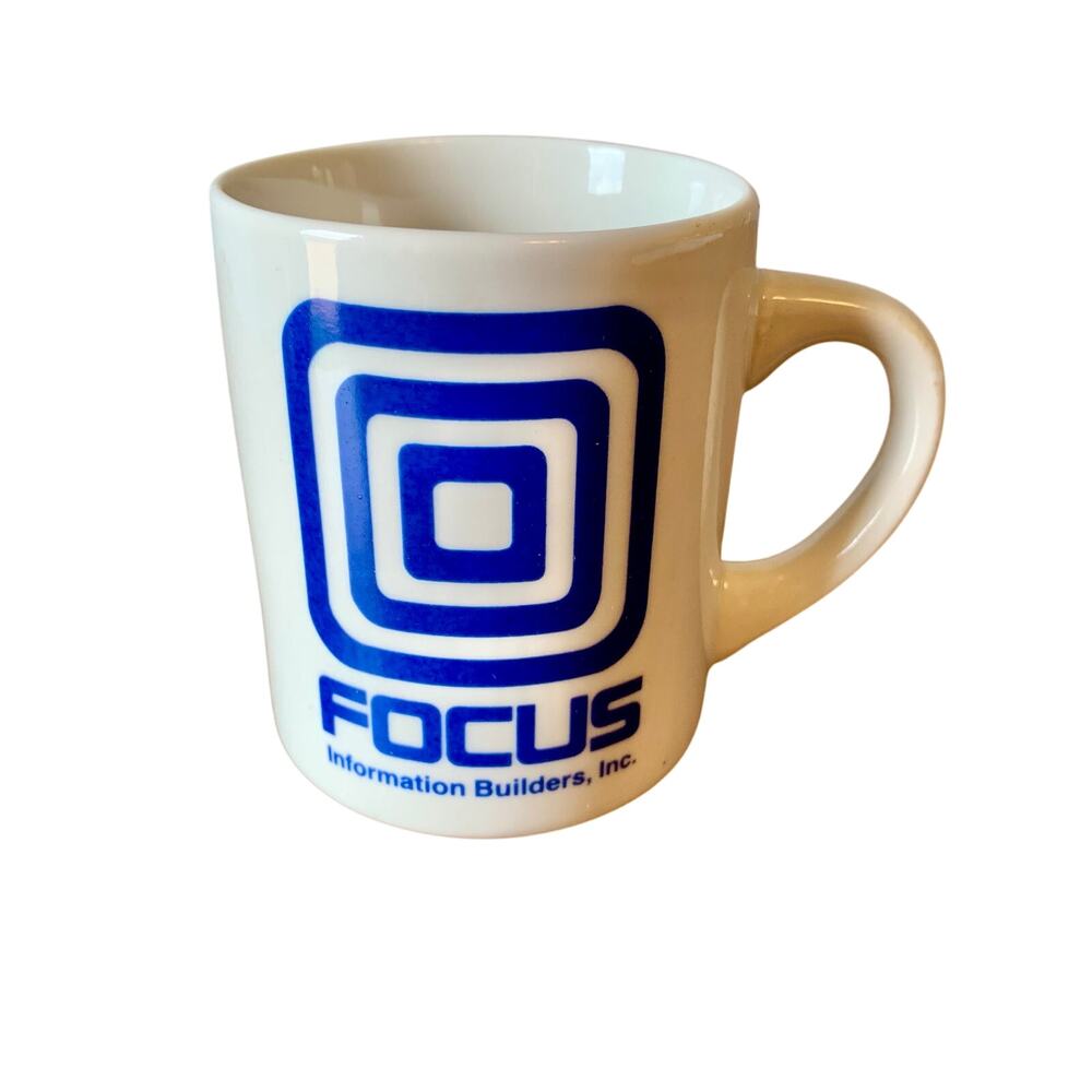 Focus Informational Services Coffee Mug Cup Promotional Advertising Technology
